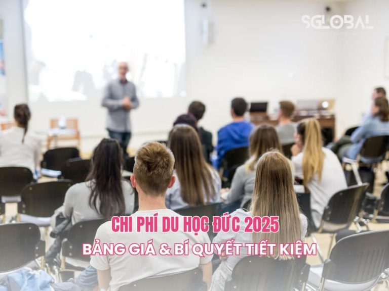 Sinh viên tham dự buổi hội thảo tại Đức về chi phí du học 2025 và bí quyết tiết kiệm cho du học sinh quốc tế.